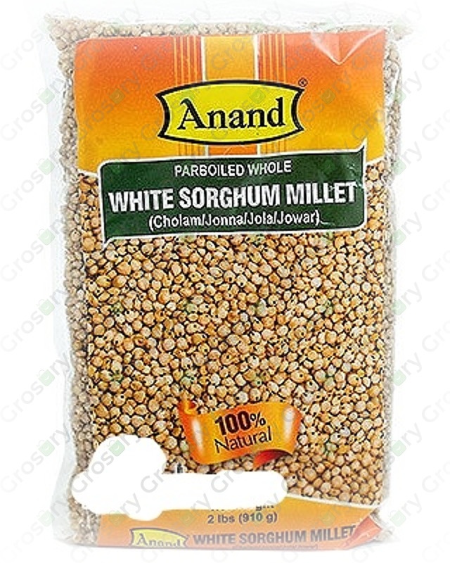 Anand White Sorghum Millet Cholam Jowar Lb Grosury