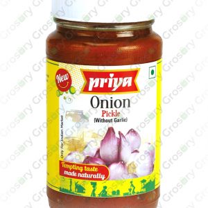Priya Onion Pickle Without Garlic (300 Gms)