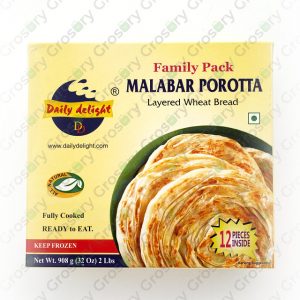 Daily Delight Malabar Porotta Value Pack (2 Lb)