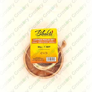 Bhakti Panch Patra Copper Pooja 3 Pc Set