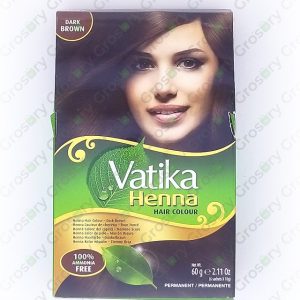 Dabur Vatika Henna Dark Brown (60 Gms)