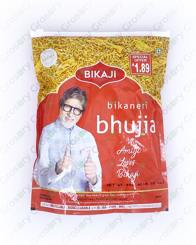 Bikaji Bhujia (400 Gms) - Grosury.com