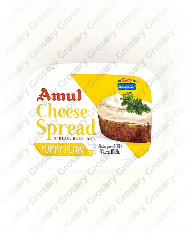 Amul Pasturized Cheese Spread Plain (200 Gms)