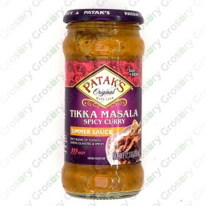 Patak's Tikka Masala Spicy Curry Simmer Sauce (12.3 Oz)