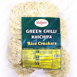 Mayoori Rice Papad (Khichia) Green Chilli (340 Gms)
