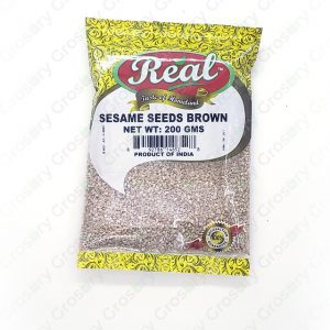 Real Sesame Seeds Brown (200 Gms)