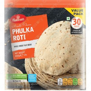 Haldiram's Phulka Roti (30 Pcs)