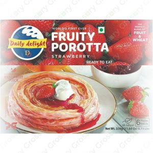 Daily Delight Fruity Porotta - Strawberry (330 Gms)
