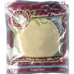 Phulka Fresh - Uncooked Phulka Durum Wheat (18 Pc)