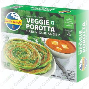 Daily Delight Veggie Porotta - Coriander (330 Gms)
