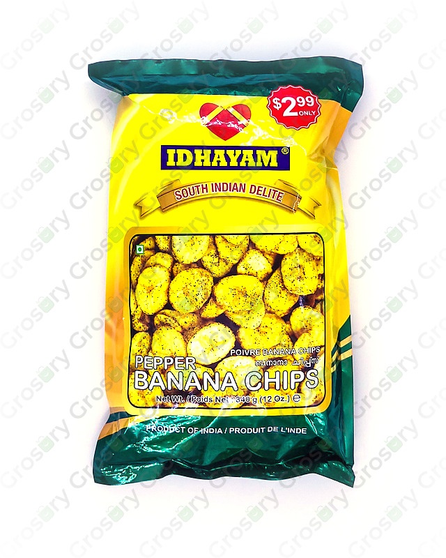 Idhayam Pepper Banana Chips (340 Gms)