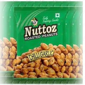 Nuttoz Roasted Peanut Chilli Garlic (140 Gms)