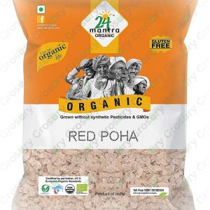24 Mantra Organic Red Poha (2 Lb)