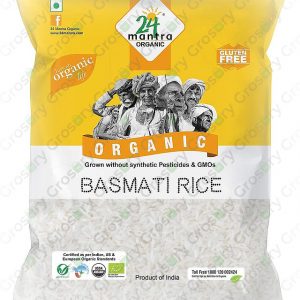 24 Mantra Organic Basmati Rice White (10 Lb)