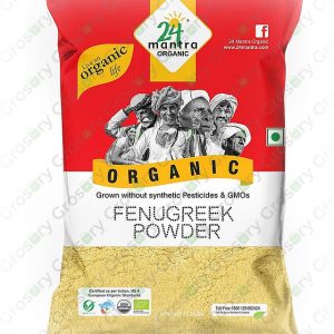 24 Mantra Organic Fenugreek(Methi) Powder (7 Oz)