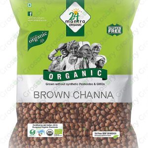 24 Mantra Organic Brown Chana Whole (2 Lb)