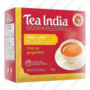 Tea India Ginger Chai (163 Gms)