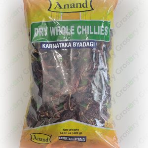 Anand Byadagi Karnataka Dry Whole Chillies (400 Gms)
