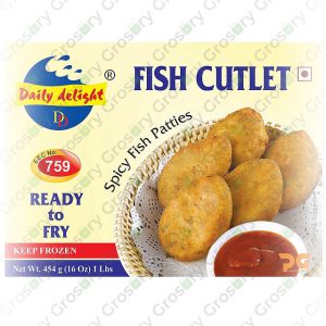 Daily Delight Fish Cutlet (454 Gms)