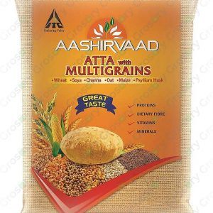 Aashirvaad Whole Wheat Multigrain Flour (20 Lb)