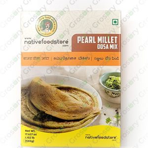 Native Food Store Pearl Millet / Kambu Dosa Mix (500 Gms)