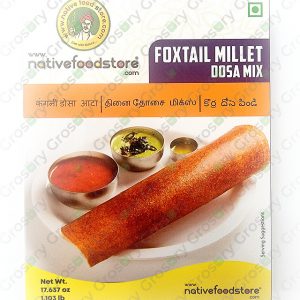 Native Food Store Foxtail Millet / Thinai Dosa Mix (500 Gms)