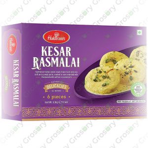 Haldiram's Kesar Rasmalai (500 Gm)