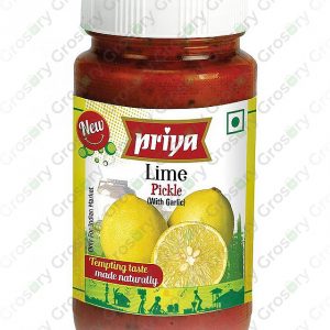Priya Lime With Garlic Pickle (300 Gm)