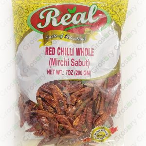 Real Red Chilli Whole (200 Gm)