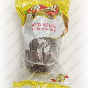 Real Dry Coconut Halves (400 Gm)