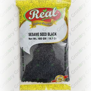 Real Sesame Seeds Black (400 Gm)