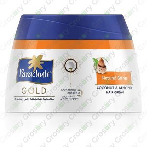 Parachute Gold Hair Cream Natural Shine - Coconut+Almond (4.7Oz)