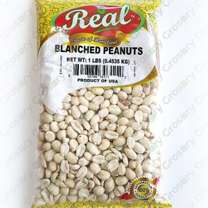 Real Raw Peanuts Blanched (1 Lb)