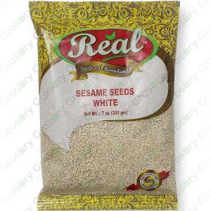 Real Sesame Seeds White (200 Gm)