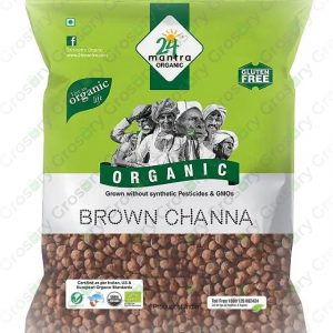 24 Mantra Organic Brown Chana Whole (4 Lb)