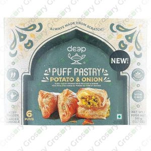 Deep Potato Onion Puff Pastry (6 PC)