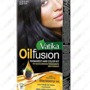 Dabur Vatika Oil fusion Perm Hair Coloring Kit - Natural Black