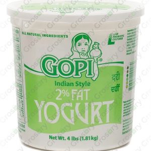 Gopi Yogurt Low Fat (4 Lb)