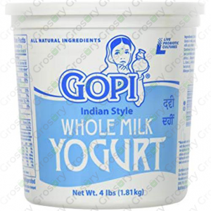 Gopi Yogurt Plain (4 Lb)