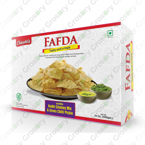 Chheda's Fafda With Kadhi & Chilli (400 Gm)