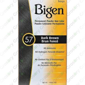 Bigen Hair Color #57 Dark Brown (6 Gm)