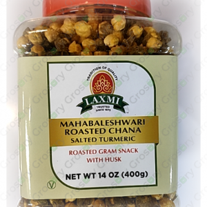 Laxmi Mahabaleshwari Roasted Chana Salted Turmeric (400 Gm)
