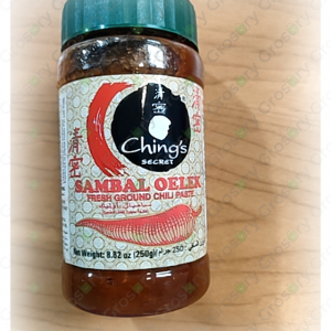 Chings Sambal Oelek Fresh Ground Chili Paste (250 Gm)