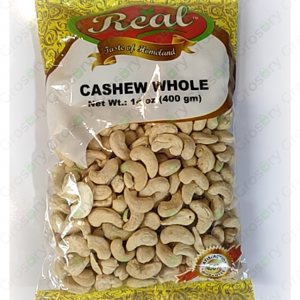 Real Cashew Whole (400 Gm)