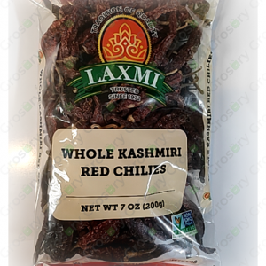 Laxmi Whole Kashmiri Red Chillis (7 Oz)