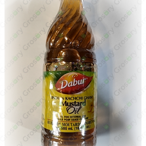 Dabur Indian Kachchi Ghani Mustard Oil (500 Ml)