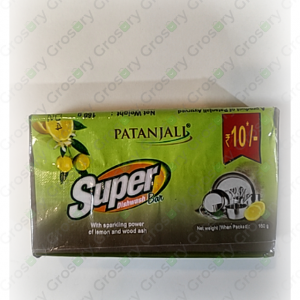 Patanjali Super Dishwash Bar (160 Gm)