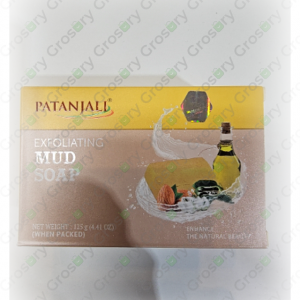 Patanjali Exfoliating Mud Soap (125 Gm)