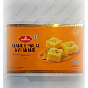 Haldiram's Mango Malai Kalakand (340 Gm)