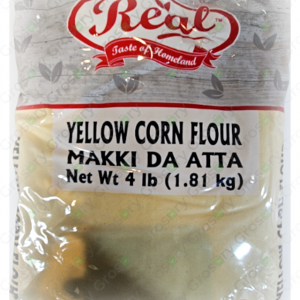 Real Yellow Corn Flour Makki Atta (4 Lb)